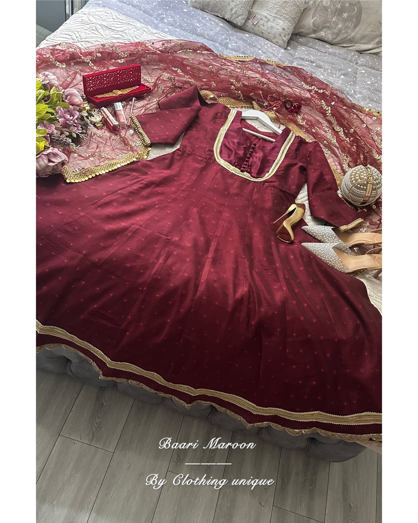 Baari 🌹 luxe deep maroon