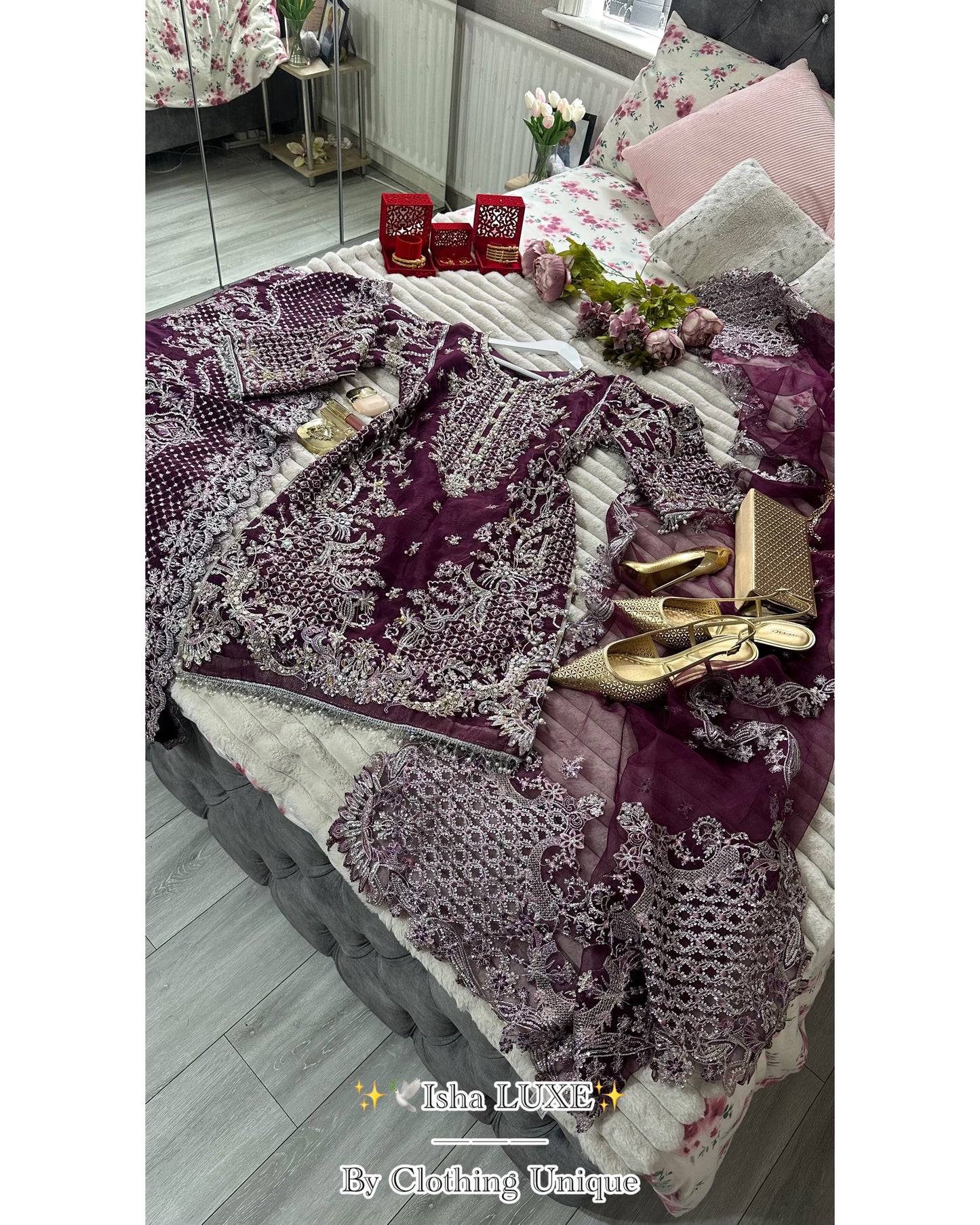 Isha  (Maria b wedding edition)