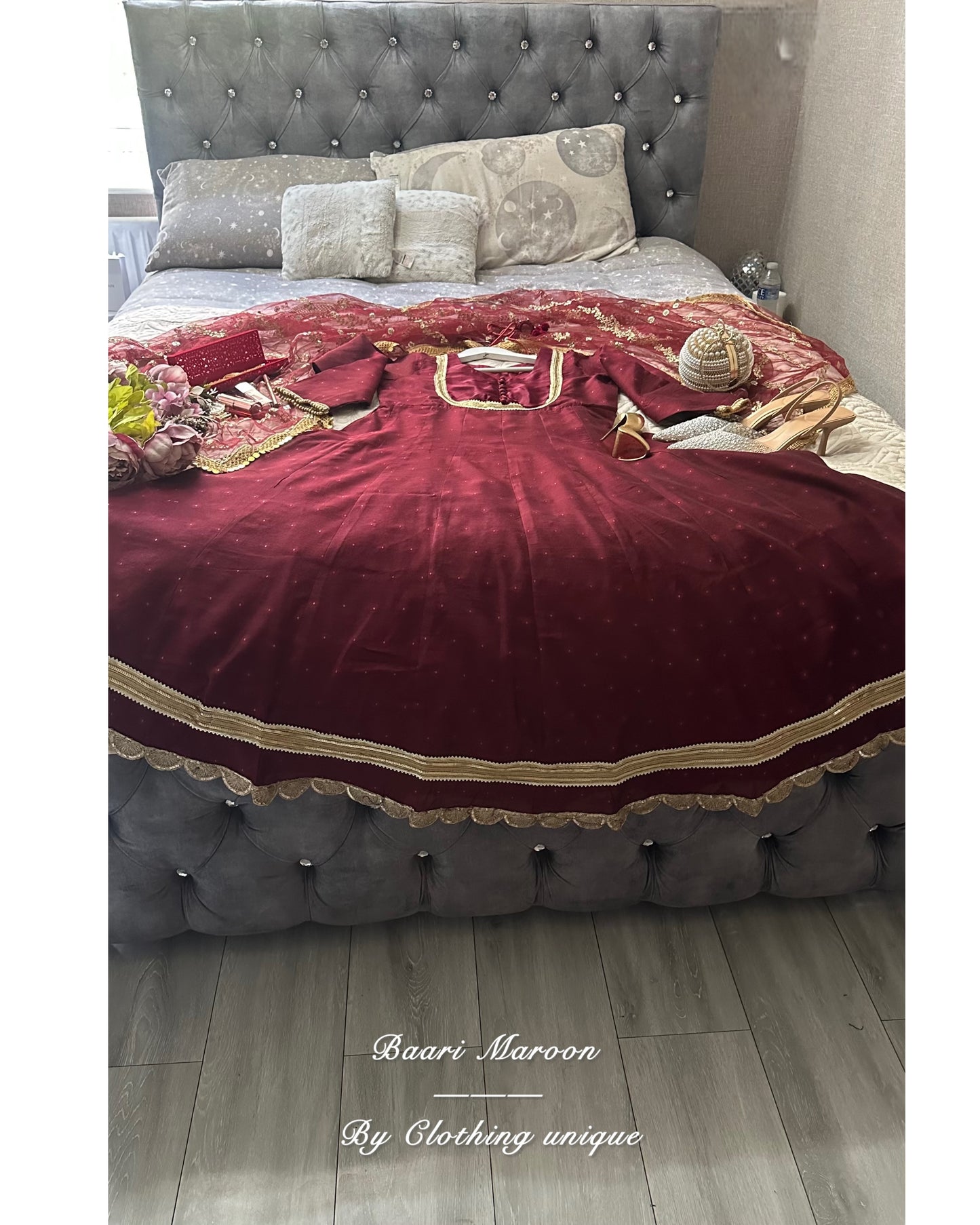 Baari 🌹 luxe deep maroon
