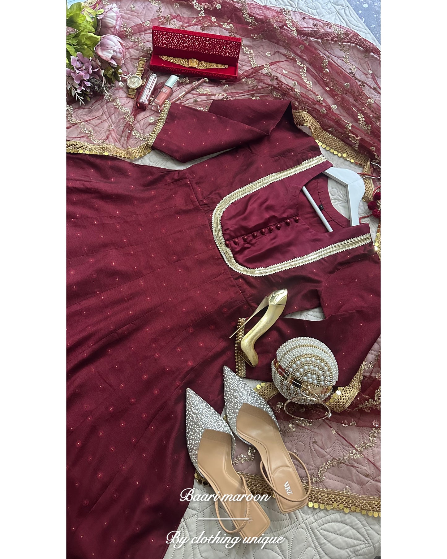 Baari 🌹 luxe deep maroon