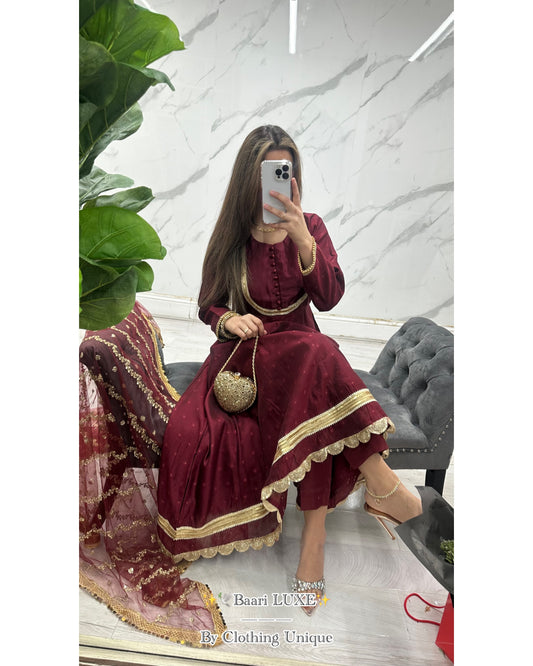Baari 🌹 luxe deep maroon