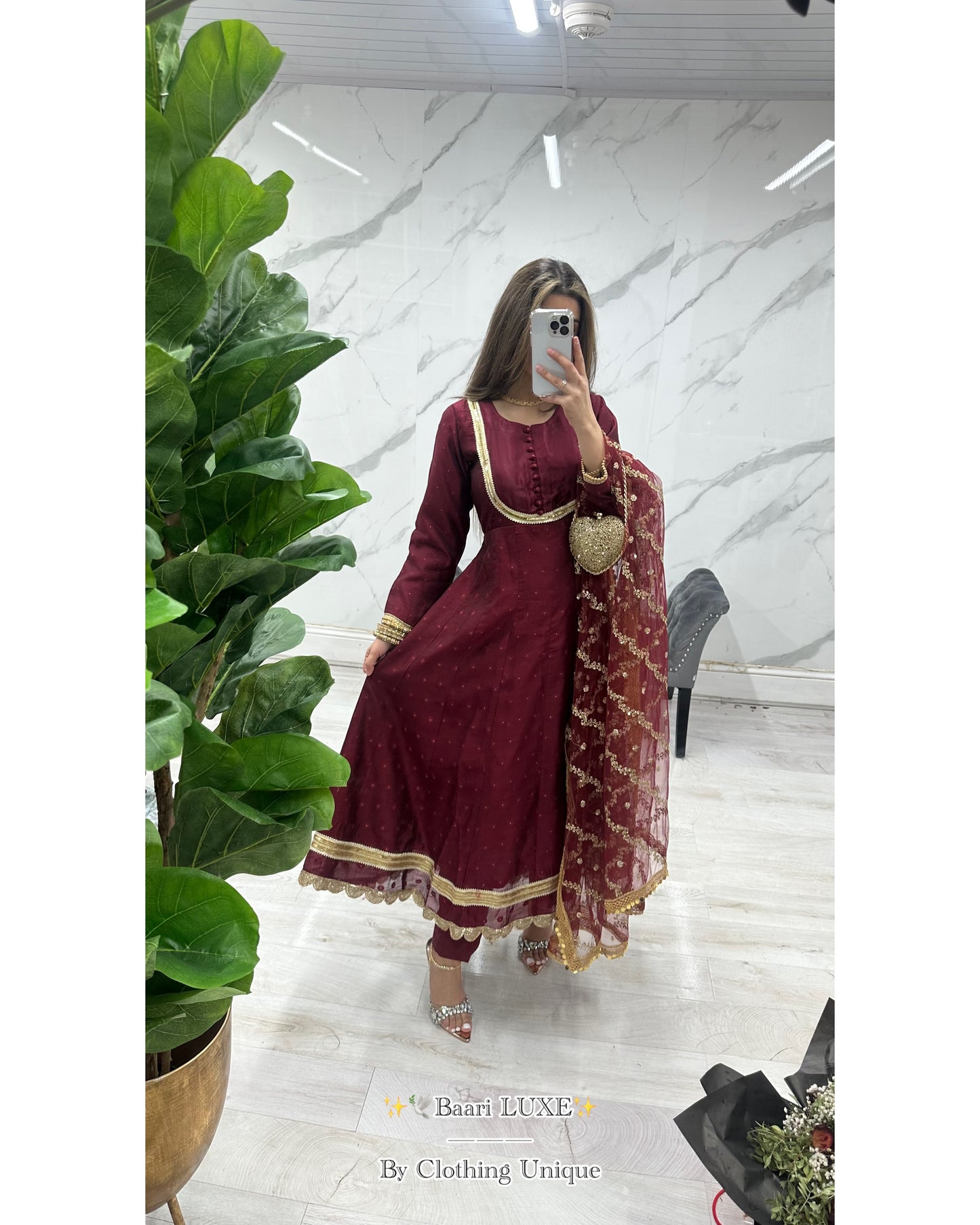 Baari 🌹 luxe deep maroon