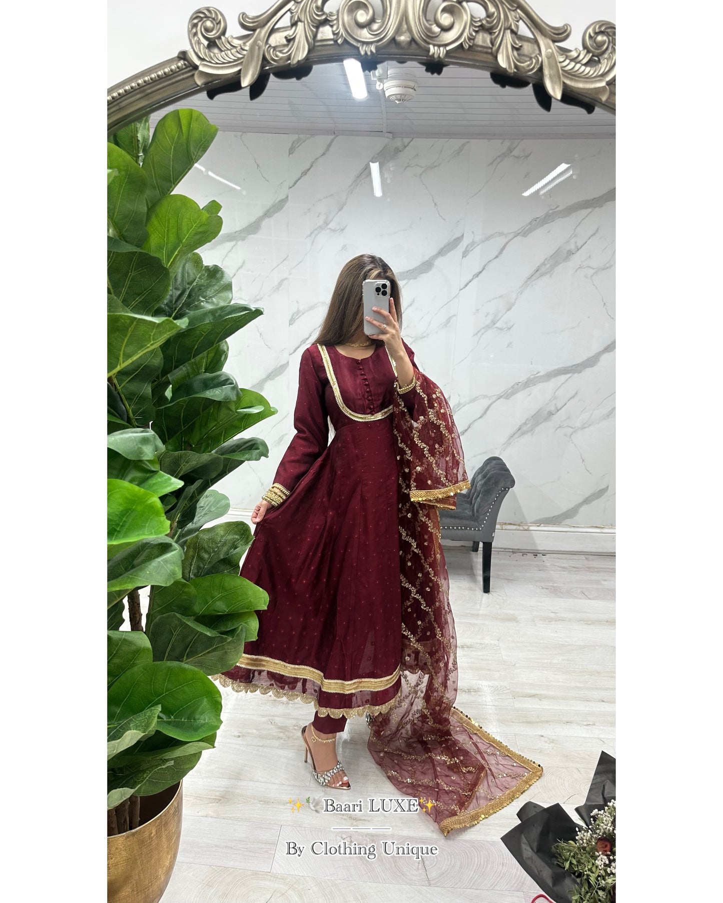 Baari 🌹 luxe deep maroon