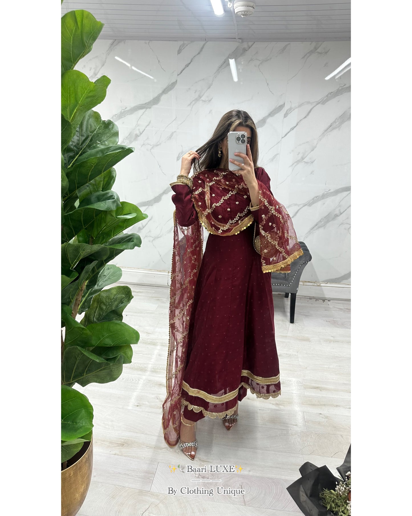 Baari 🌹 luxe deep maroon