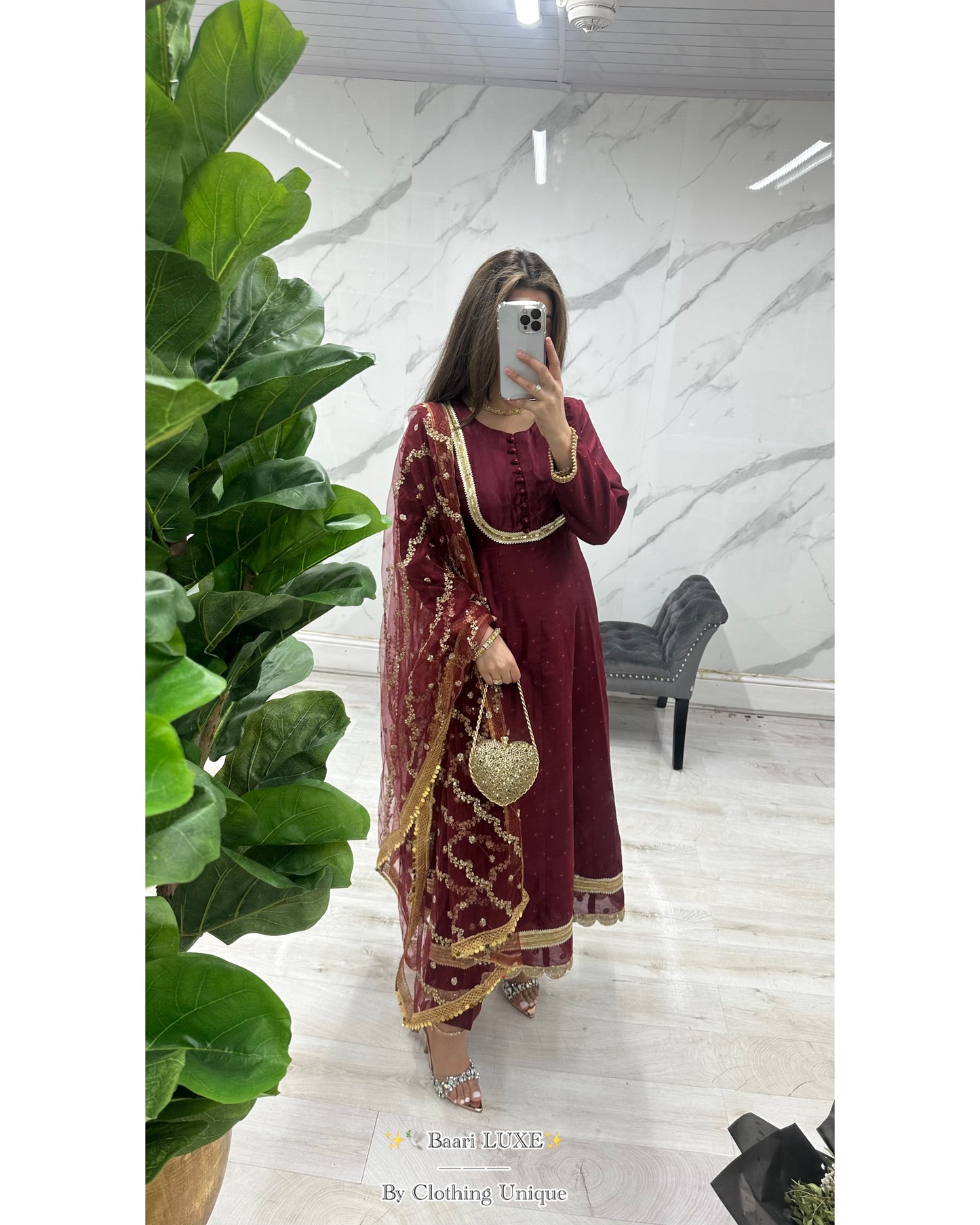 Baari 🌹 luxe deep maroon