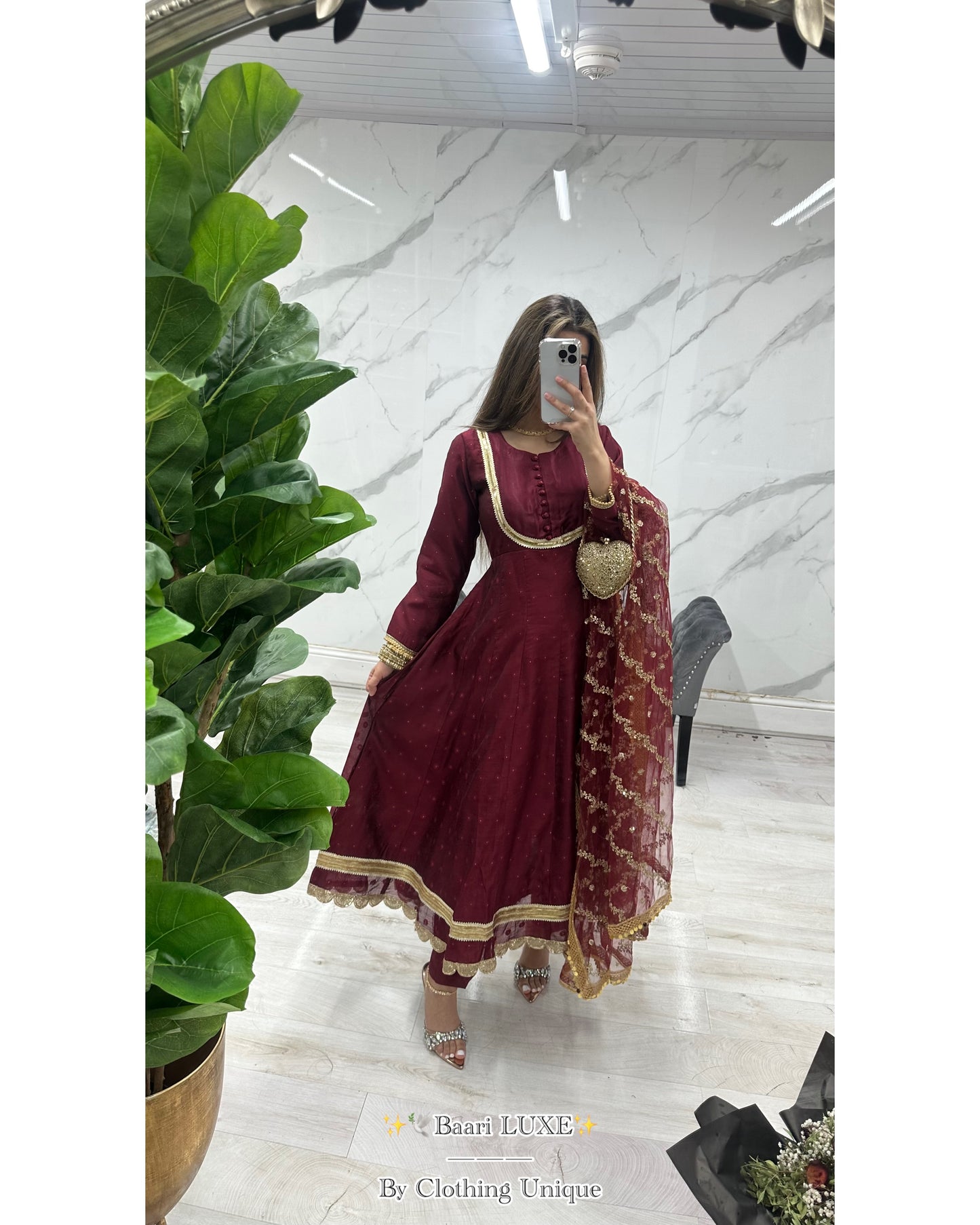 Baari 🌹 luxe deep maroon